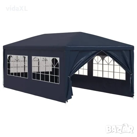 vidaXL Парти шатра, 3х6 м, синя