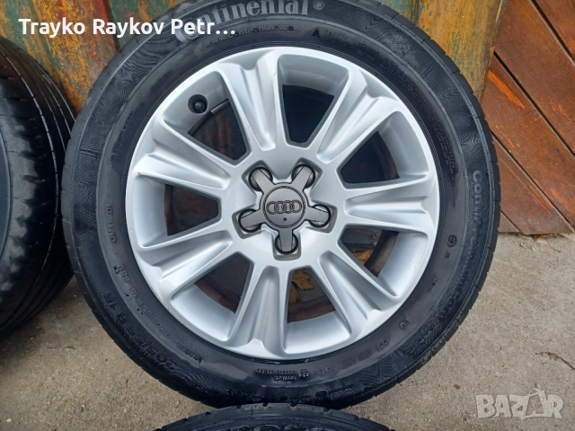 Оригинални джанти Ауди А1 А3 5x100 15 цола, снимка 5 - Гуми и джанти - 52366726