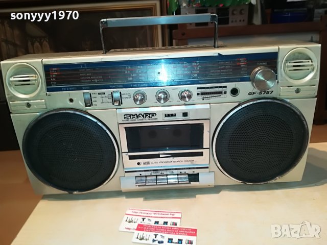 SHARP 5757 APSS 1409221346, снимка 2 - Радиокасетофони, транзистори - 38000341