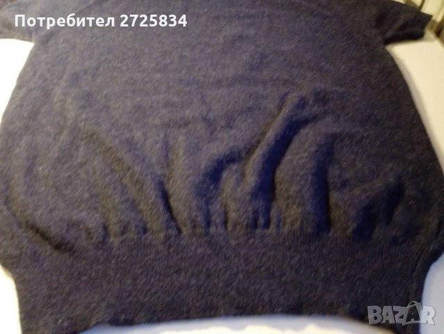 Блуза с къс ръкав от 100% шотландска вълна, снимка 2 - Блузи с дълъг ръкав и пуловери - 29292210