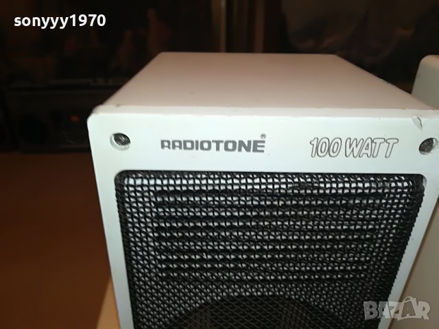RADIOTONE SM1002 100WATT/8ohm X2 ВНОС-SWISS L2510221331, снимка 8 - Тонколони - 38447466