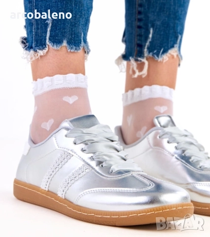 Дамски маратонки Madres със сатенени връзки, 3цвята , снимка 15 - Маратонки - 51862346