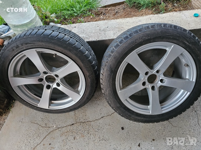 Джанти БМВ 17" със зимни гуми, снимка 2 - Гуми и джанти - 51974129
