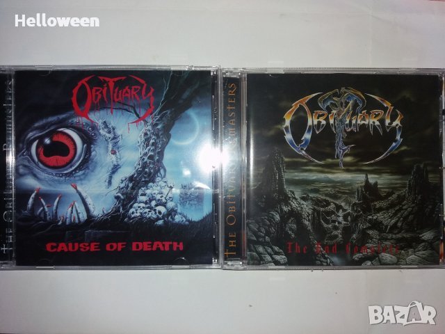 Оригинални Helloween,Slayer,Pantera,Obituary,Death, снимка 11 - CD дискове - 40101815