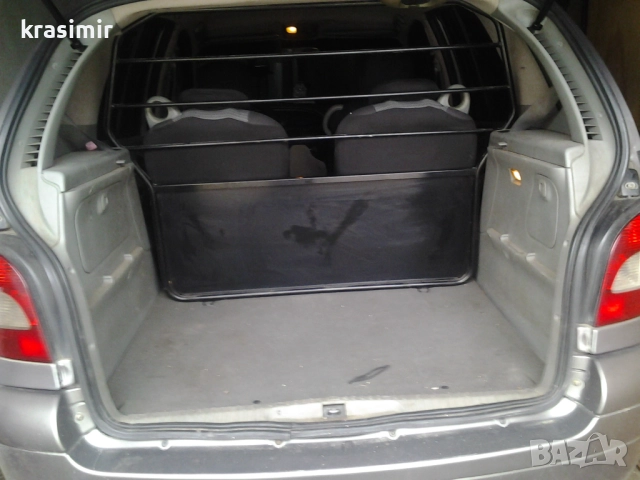 Метална преграда(кучкарник) за Рено Сценик