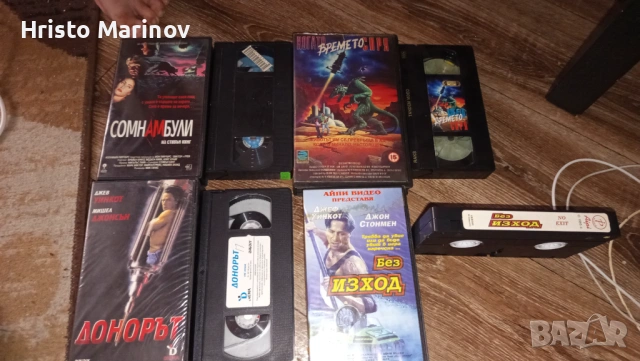 Продавам видео касети в перфектно състояние,, снимка 2 - Видеокарти - 53340266