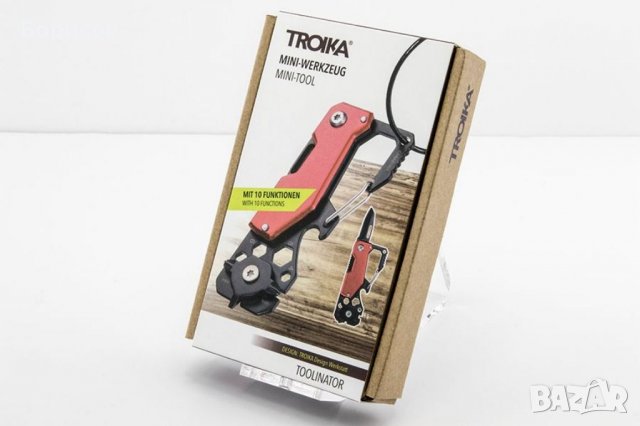 Ключодържател Troika-TOOLINATOR, червен, снимка 3 - Гедорета - 39890706