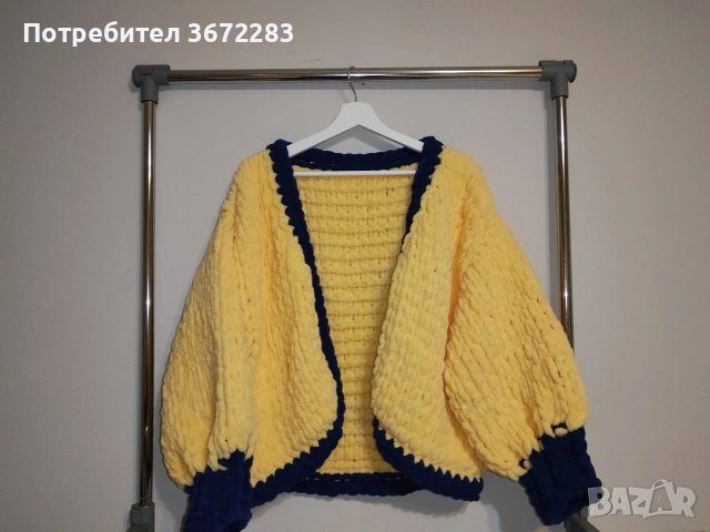 Ръчно плетена жилетка - различни модели , снимка 12 - Жилетки - 53307292