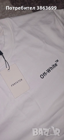 Суйтшърт Off-White закупен от Farfetch, снимка 4 - Суичъри - 54328244