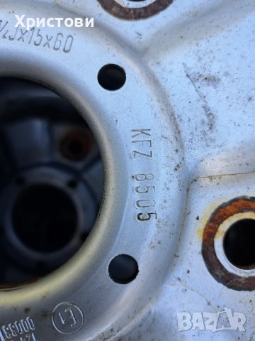 Продавам метални джанти с гуми за Форд Транзит , снимка 5 - Гуми и джанти - 51009995