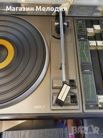 💽📻📀🎶 Грамофон Philips 410 Има вграден усилвател. С нова игла! В перфектно техническо и много доб, снимка 8 - Грамофони - 35589302