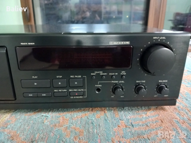 DENON DRM-550 Stereo Cassette Deck , снимка 5 - Декове - 53038040