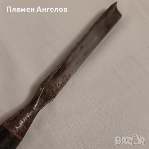 Старо резбарско, стругарско длето. , снимка 4 - Антикварни и старинни предмети - 52396303