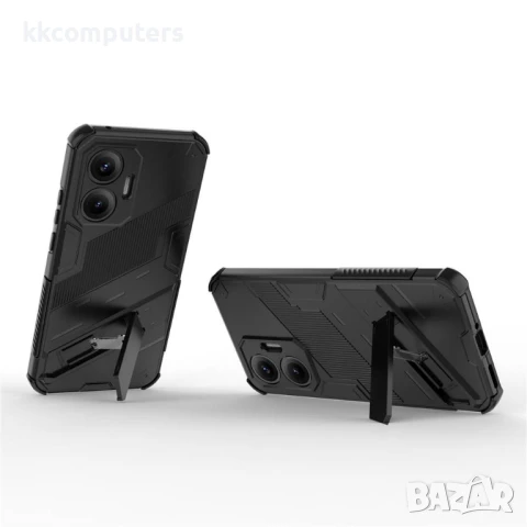 Xiaomi Poco F7 5G / Redmi Turbo 4 Pro 5G Punk Armor Удароустойчив Калъф и Протектор, снимка 11 - Калъфи, кейсове - 50819232