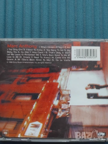 Mark Anthony - матричен диск музика, снимка 2 - CD дискове - 53940250