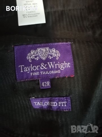 Луксозен мъжки официен панталон 42R за официални случаи внос от Великобритания., снимка 9 - Панталони - 40056092