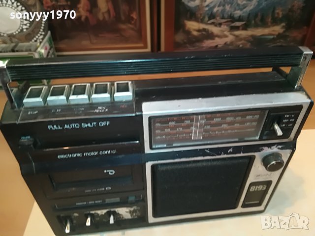 schneider 8193-made in finland внос france 2612221610, снимка 2 - Радиокасетофони, транзистори - 39112467