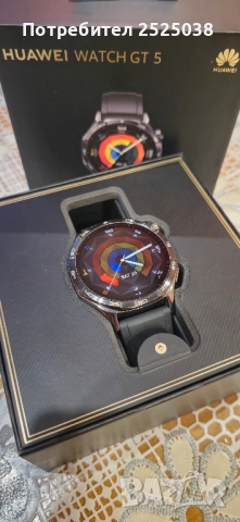 Часовник Huawei Watch GT 5 в ГАРАНЦИЯ!, снимка 2 - Смарт часовници - 52584587