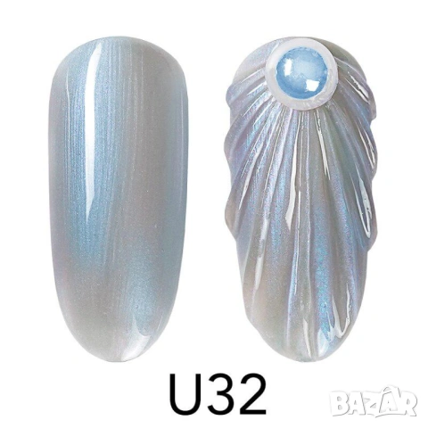  VENALISA UV LED Seashell Gel / гел лак перла ефект, снимка 8 - Продукти за маникюр - 28330672