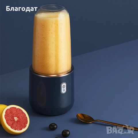 Мини блендер подходящ за различни сокове и смутита, снимка 8 - Блендери - 52495641