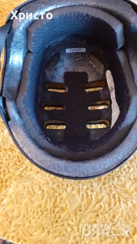 каска спортна защитна BELL велосипедна, пластмаса стиропор надеждна, черна, снимка 4 - Велосипеди - 38991663