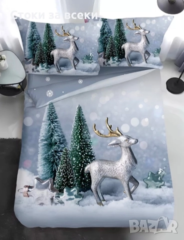 Коледни спални комплекти , снимка 10 - Спално бельо - 52541166