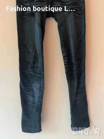 Клин с десен като на дънки М размер 🖤, снимка 3 - Клинове - 52001217