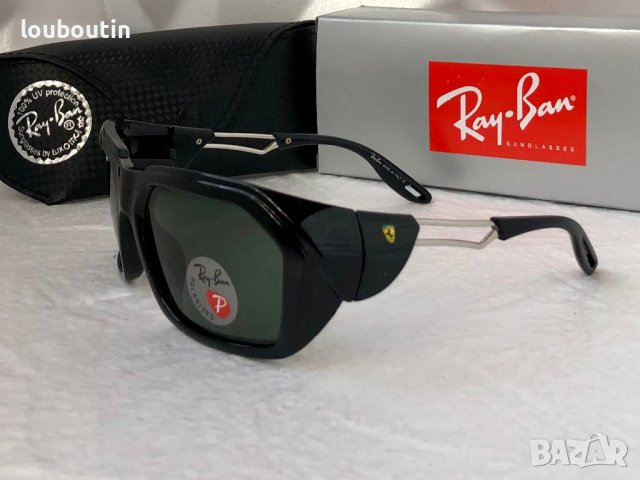 Ray-Ban RB FERRARI мъжки слънчеви очила маска Рей-Бан, снимка 5 - Слънчеви и диоптрични очила - 42797470