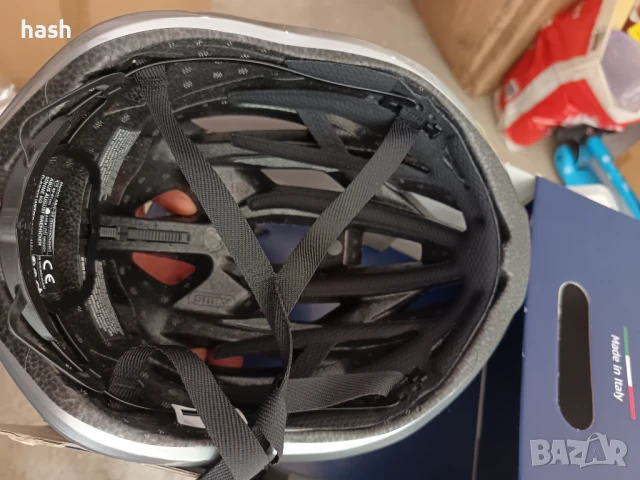 Каска ABUS StormChaser Road, лека и удобна велосипедна каска, размер L /59-61/, снимка 10 - Аксесоари за велосипеди - 50885041