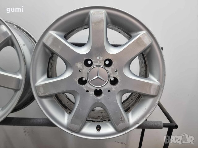 4бр 16ски джанти за Mercedes 5х112мм. A160135, снимка 4 - Гуми и джанти - 44255245
