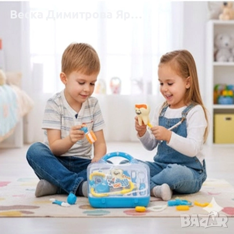 Детски зъболекарски комплект Cleaners Doctor Tooth, снимка 2 - Образователни игри - 52175620