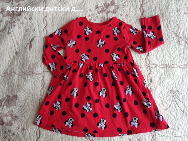 Английска детска рокля-Mikey Mouse, снимка 1