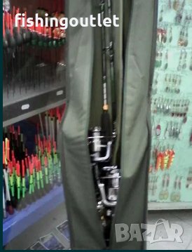  Твърд калъф за четири въдици с макари 140см и 160 см !!, снимка 4 - Такъми - 30883415