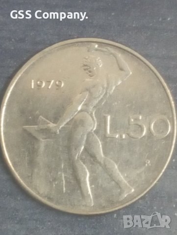 50 лири (1979) Италия , снимка 1