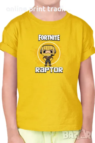 Детска тениска Фортнайт Fortnite Raptor 03, снимка 10 - Детски тениски и потници - 48524273