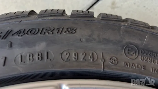 Джанти 18 за SKODA OCTAVIA VRS + зимни гуми 225/40 NEXEN DOT : 2924, снимка 8 - Гуми и джанти - 55981178