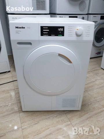 Сушилня Miele T1 - Термопомпа - Подсветка -12м Гаранция Миеле, снимка 5 - Сушилни - 54103766
