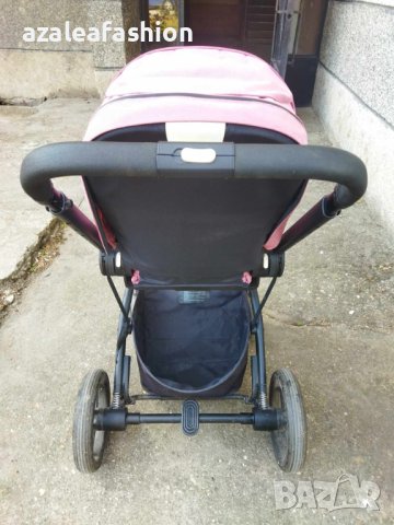 Детска количка 2 в 1 Cybex Balios S Lux Blk Magnolia Pink, снимка 9 - Детски колички - 42430094