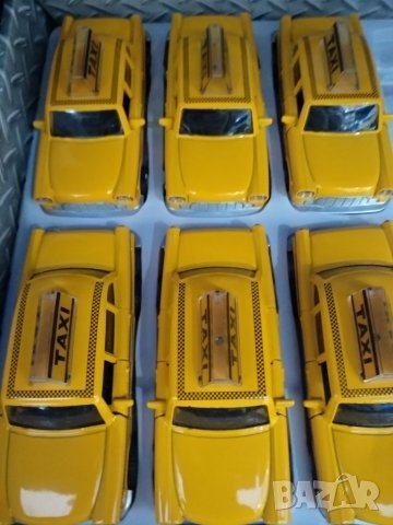 Жълтото такси ...метална кола, снимка 13 - Коли, камиони, мотори, писти - 19696411
