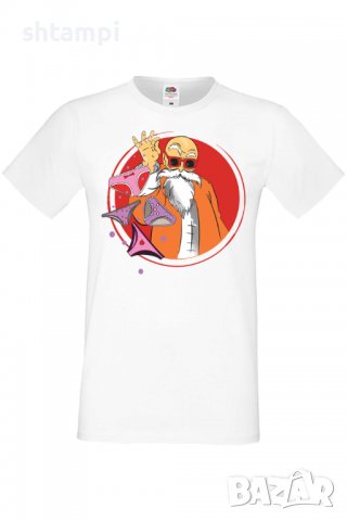 Мъжка тениска Dragon Ball Z Master Rosh,Анимация,игра,Празник,Повод,, снимка 9 - Тениски - 37878124