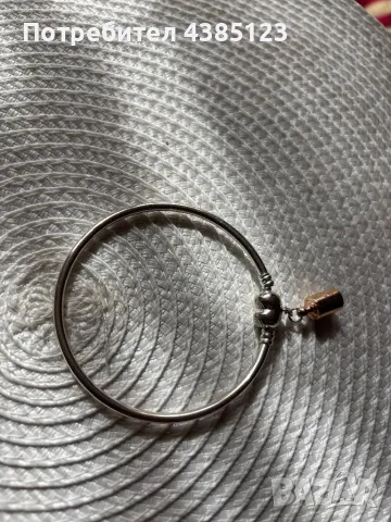 Сребърни гривни Pandora, снимка 2 - Гривни - 49779353