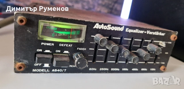 Equalizer old school / Еквалайзер, снимка 3 - Ресийвъри, усилватели, смесителни пултове - 50565800