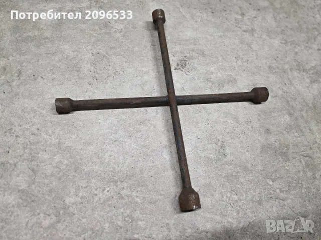 Кръстат ключ за гуми - 4 размера - кръстачка за джанти
