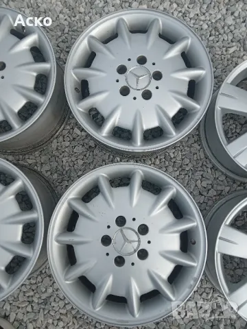 5x112..16 цола 7.5j ET45 MERCEDES оригинални. , снимка 2 - Гуми и джанти - 47576709