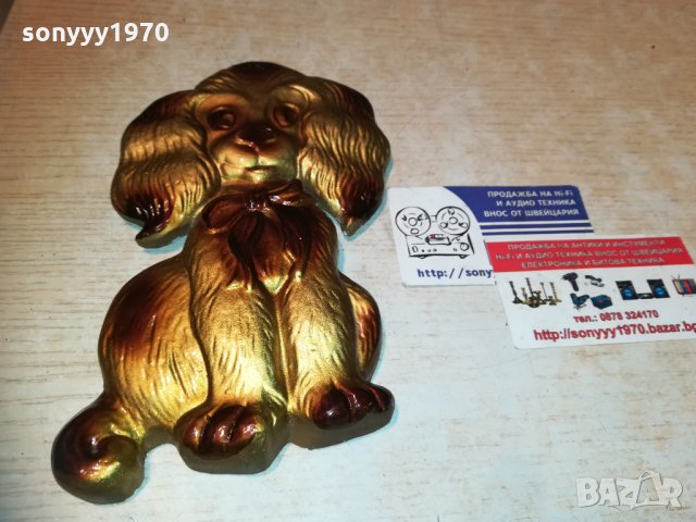 куче-керамика 19х12см-антика 0211201331, снимка 4 - Колекции - 30643516