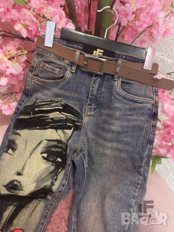 Дънки LFS Unique Purple 9952 , снимка 2 - Дънки - 52013536