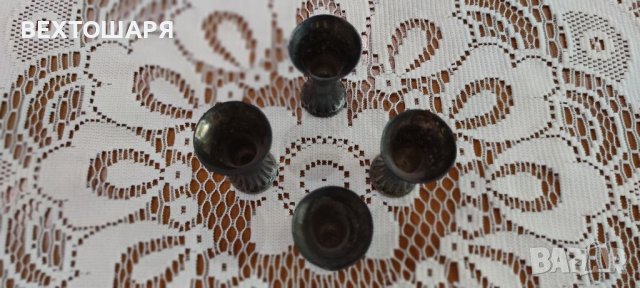 Стари Посребрени Немски Чашки WMF, снимка 4 - Антикварни и старинни предмети - 38470944