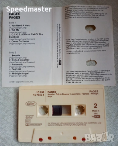 Pages , снимка 2 - Аудио касети - 54151010