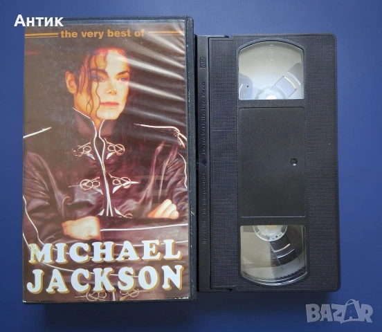 Видеокасета VHS Майкъл Джексън, снимка 2 - Други жанрове - 54317526