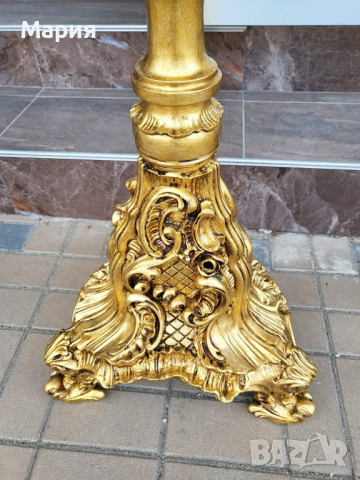 Италианска барокова закачалка 01100, снимка 8 - Закачалки - 44775925